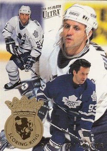 #3 Doug Gilmour - Toronto Maple Leafs - 1994-95 Ultra Hockey - Scoring Kings