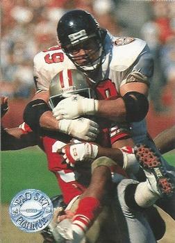 #3 Tim Green - Atlanta Falcons - 1991 Pro Set Platinum Football