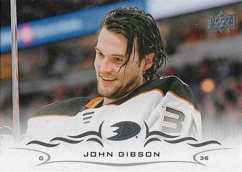 #3 John Gibson - Anaheim Ducks - 2018-19 Upper Deck Hockey