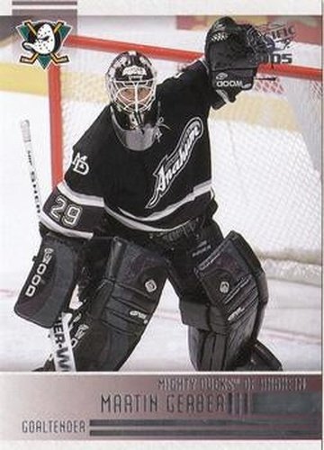 #3 Martin Gerber - Anaheim Mighty Ducks - 2004-05 Pacific Hockey