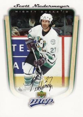 #3 Scott Niedermayer - Anaheim Mighty Ducks - 2005-06 Upper Deck MVP Hockey