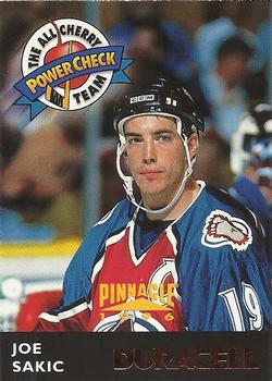 #DC3 Joe Sakic - Colorado Avalanche - 1996-97 Duracell All-Cherry Team Hockey