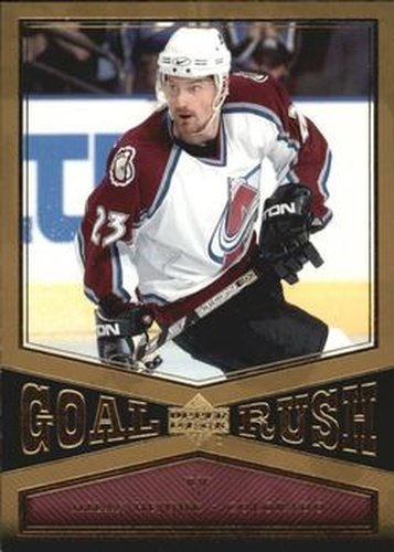 #GR3 Milan Hejduk - Colorado Avalanche - 2005-06 Upper Deck Hockey - Goal Rush