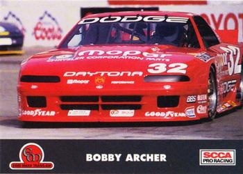 #3 Bobby Archer's Car - 1992 Erin Maxx Trans-Am Racing