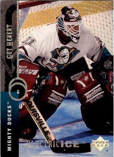 #3 Guy Hebert - Anaheim Mighty Ducks - 1994-95 Upper Deck Hockey - Electric Ice