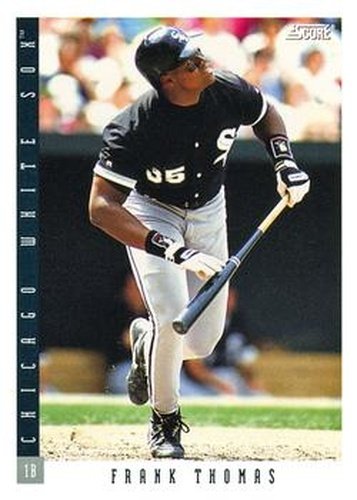 #3 Frank Thomas - Chicago White Sox - 1993 Score Baseball