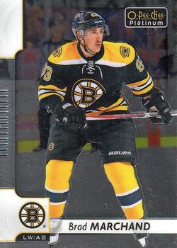 #3 Brad Marchand - Boston Bruins - 2017-18 O-Pee-Chee Platinum Hockey