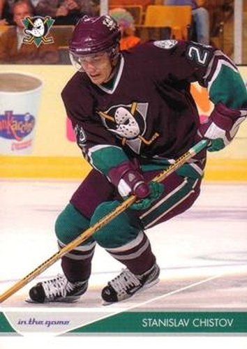 #3 Stanislav Chistov - Anaheim Mighty Ducks - 2003-04 In The Game Toronto Star Hockey
