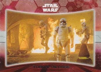 #3 Tuanul Village - 2015 Topps Star Wars The Force Awakens - Locations