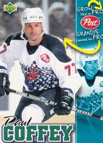 #3 Paul Coffey - Detroit Red Wings - 1996-97 Upper Deck Post Cereal Hockey