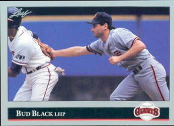 #3 Bud Black - San Francisco Giants - 1992 Leaf Baseball