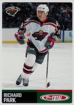 #3 Richard Park - Minnesota Wild - 2002-03 Topps Total Hockey