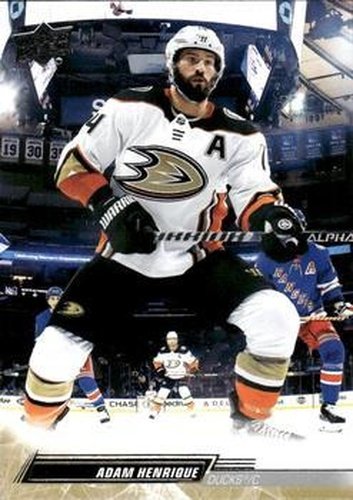 #3 Adam Henrique - Anaheim Ducks - 2022-23 Upper Deck Hockey