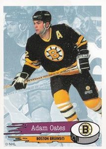 #3 Adam Oates - Boston Bruins - 1995-96 Panini Hockey Stickers