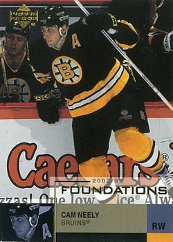 #3 Cam Neely - Boston Bruins - 2002-03 Upper Deck Foundations Hockey