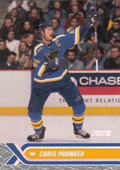 #3 Chris Pronger - St. Louis Blues - 2000-01 Stadium Club Hockey