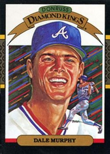 #3 Dale Murphy - Atlanta Braves - 1987 Donruss Baseball