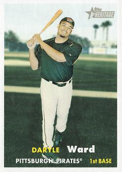 #3 Daryle Ward - Pittsburgh Pirates - 2006 Topps Heritage Baseball