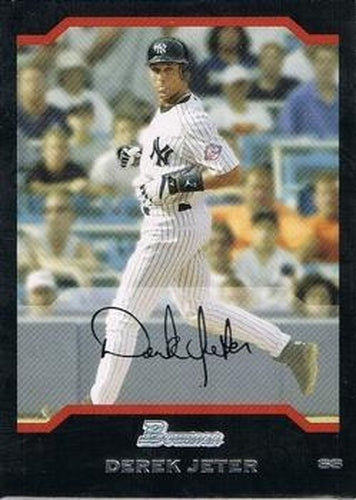 #3 Derek Jeter - New York Yankees - 2004 Bowman Baseball