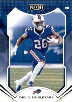 #3 Devin Singletary - Buffalo Bills - 2021 Panini Playoff Football