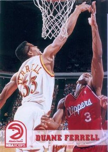#3 Duane Ferrell - Atlanta Hawks - 1993-94 Hoops Basketball