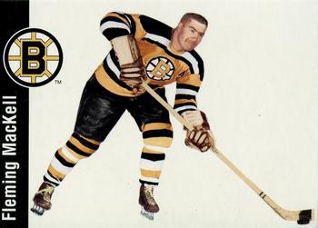 #3 Fleming MacKell - Boston Bruins - 1994 Parkhurst Missing Link 1956-57 Hockey