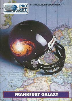#3 Frankfurt Galaxy - Frankfurt Galaxy - 1991 Pro Set WLAF Football - Helmets