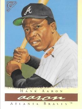 #3 Hank Aaron - Atlanta Braves - 2003 Topps Gallery Hall of Fame - Artist's Proofs Baseball