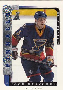 #3 Igor Kravchuk - St. Louis Blues - 1996-97 Pinnacle Be a Player Hockey
