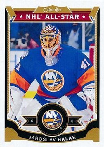#3 Jaroslav Halak - New York Islanders - 2015-16 O-Pee-Chee Hockey