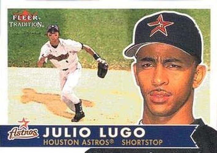 #3 Julio Lugo - Houston Astros - 2001 Fleer Tradition Baseball