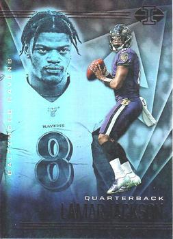 #3 Lamar Jackson - Baltimore Ravens - 2020 Panini Illusions Football