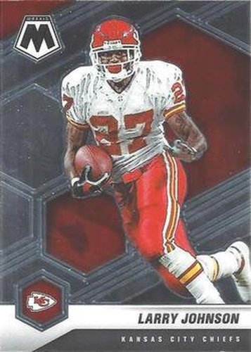 #3 Larry Johnson - Kansas City Chiefs - 2021 Panini Mosaic Football