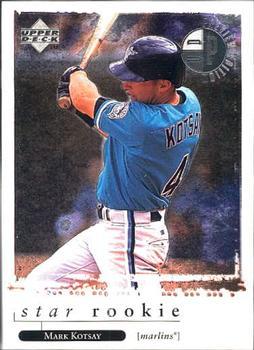 #3 Mark Kotsay - Florida Marlins - 1998 Upper Deck - Rookie Edition Preview Baseball