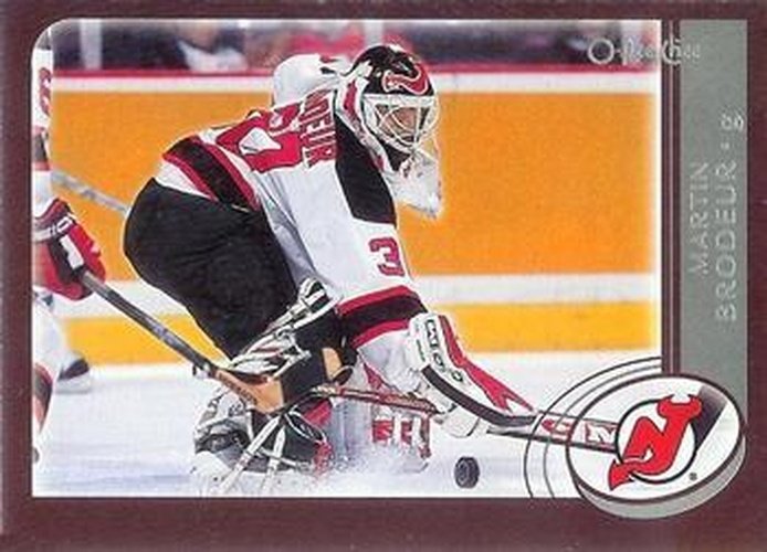 #3 Martin Brodeur - New Jersey Devils - 2002-03 O-Pee-Chee Hockey