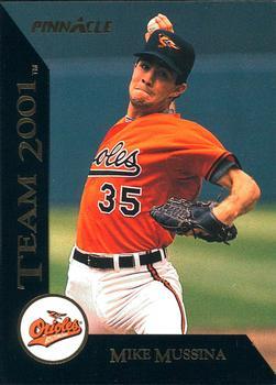 #3 Mike Mussina - Baltimore Orioles - 1993 Pinnacle - Team 2001 Baseball
