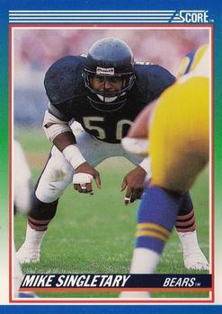 #3 Mike Singletary - Chicago Bears - 1990 Score Football