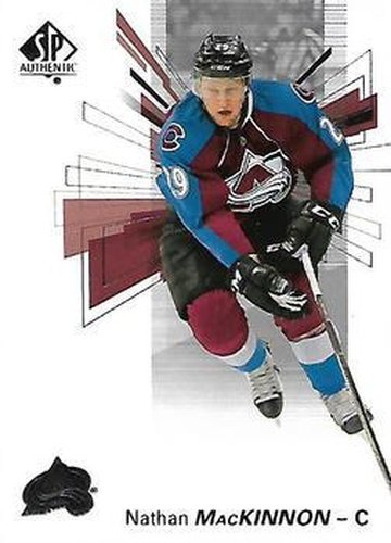 #3 Nathan MacKinnon - Colorado Avalanche - 2016-17 SP Authentic Hockey