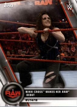 #3 Nikki Cross Makes Her Raw Debut - 2020 Topps WWE Women's Division Wrestling