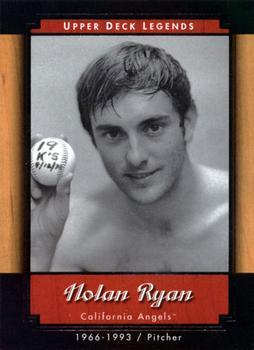 #3 Nolan Ryan - California Angels - 2001 Upper Deck Legends Baseball