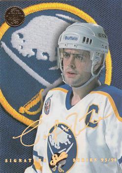 #3 Pat LaFontaine - Buffalo Sabres - 1993-94 Leaf - Studio Signature Series Hockey