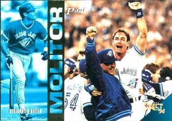 #3 Paul Molitor - Toronto Blue Jays - 1994 Select Baseball