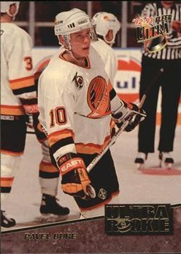 #3 Pavel Bure - Vancouver Canucks - 1992-93 Ultra Rookies Hockey