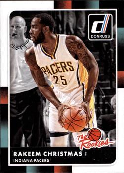 #3 Rakeem Christmas - Indiana Pacers - 2015-16 Donruss - The Rookies Basketball