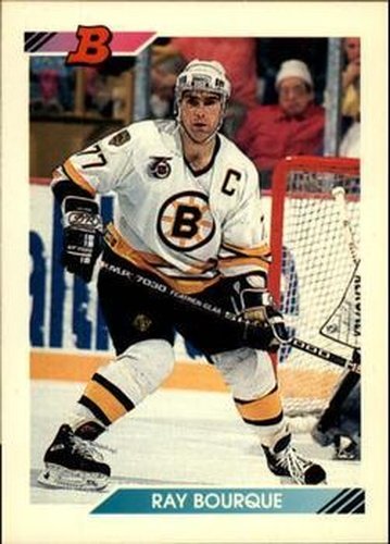 #3 Ray Bourque - Boston Bruins - 1992-93 Bowman Hockey