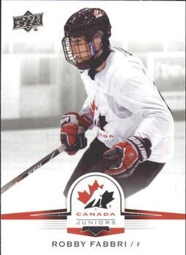#3 Robby Fabbri - Canada - 2014-15 Upper Deck Team Canada Juniors Hockey