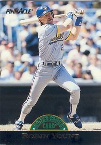 #3 Robin Yount - Milwaukee Brewers - 1993 Pinnacle Cooperstown Baseball