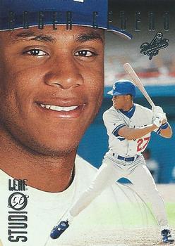 #3 Roger Cedeno - Los Angeles Dodgers - 1996 Studio Baseball