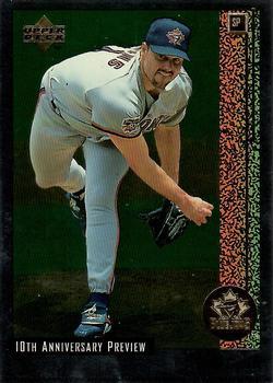 #3 Roger Clemens - Toronto Blue Jays - 1998 Upper Deck - 10th Anniversary Preview Baseball