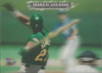 #3 Ruben Sierra - Oakland Athletics - 1995 Topps DIII Baseball